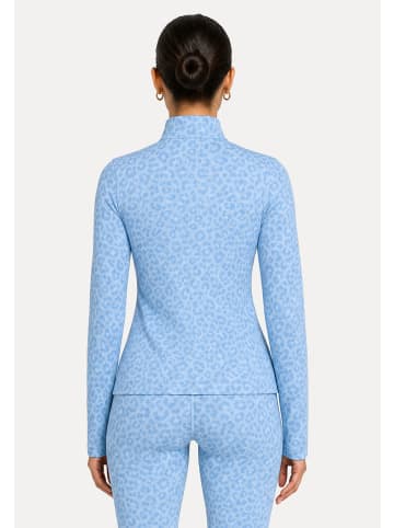 SMILODOX LEO Jacke Velvara in Hellblau Leo
