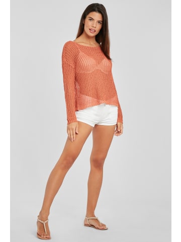 Buffalo Buffalo Hotpants, weiß in weiß