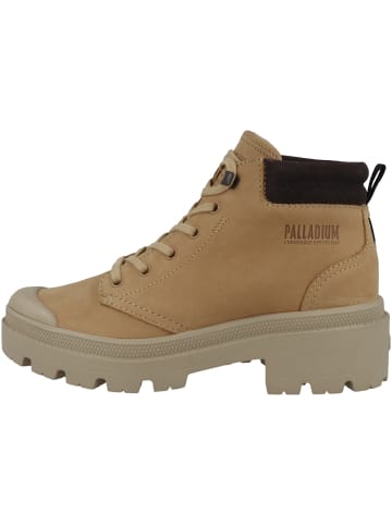 Palladium Schnürboots Pallabase Lo Cuff in gelb