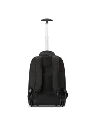 Roncato Ironik 2.0 2 Rollen Rucksacktrolley 55 cm Laptopfach in schwarz
