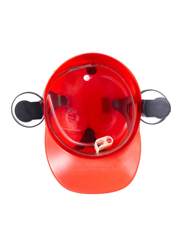 relaxdays 10x Party-Trinkhelm in Rot