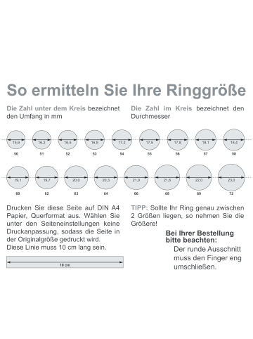 caï 925/- Sterling Silber in weiß