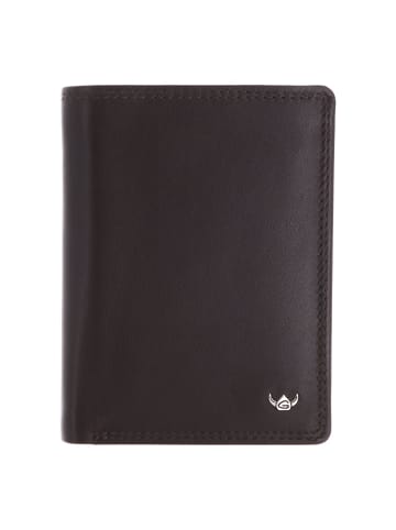 Golden Head Polo Geldbörse RFID Schutz Leder 12 cm dunkelbraun