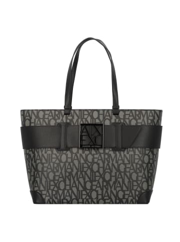 Armani Exchange Shopper Tasche 55.5 cm in beige nero