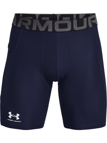 Under Armour Short "HeatGear Armour" in Blau