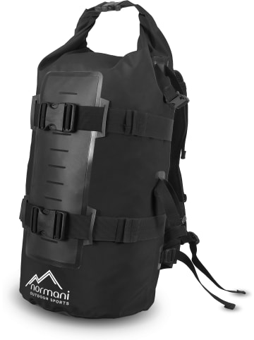 Normani Outdoor Sports Wasserdichter Rucksack 40 l Water Block in Schwarz