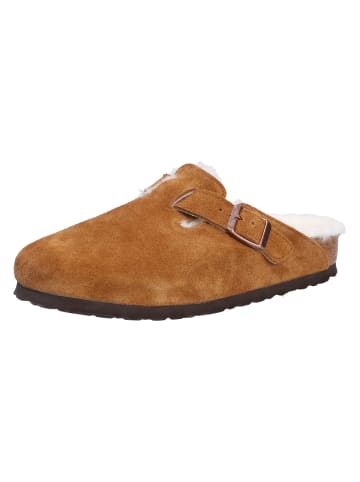 Birkenstock Tieffußbett Pantolette in braun