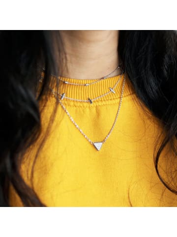 Lucardi Halskette Dreieck