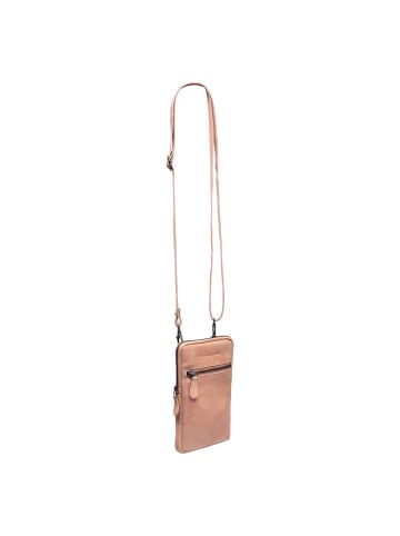 The Chesterfield Brand Salta Handytasche Leder 11 cm in vintage rose