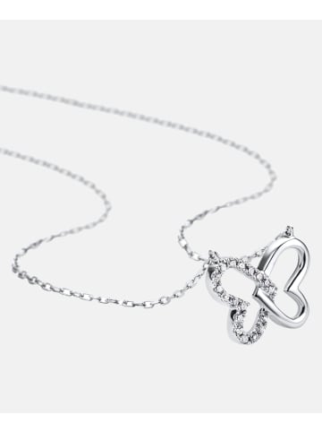 Diamant L'éternel Halskette aus 375 Weißgold mit Diamant