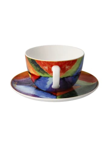 Goebel Milchkaffeetasse " Kandinsky  Farbstudie " in Bunt