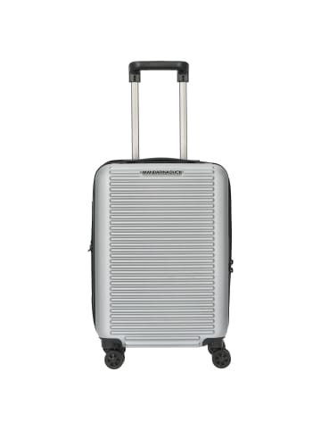 Mandarina Duck Tank Case - 4-Rollen-Trolley 55 cm erw. (china blue) in grigio