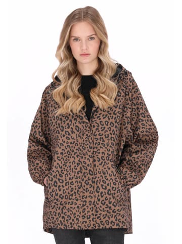 Schmuddelwedda Women Jacket in dark beige black leo