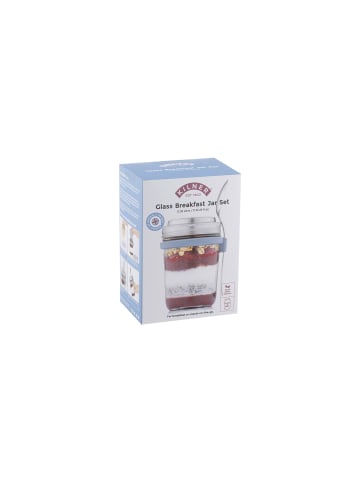 Kilner KILNER | Frühstücksglas, TO-GO, klar, 350 ml