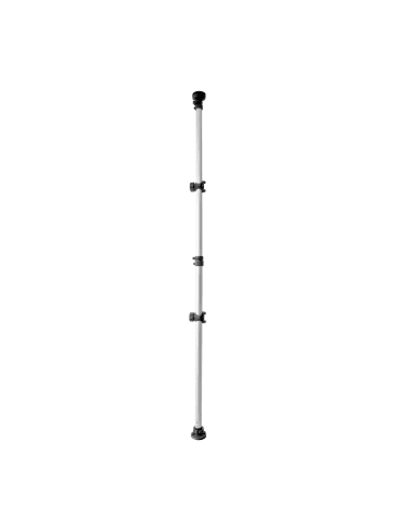 relaxdays Fahrradhalterung Teleskop in Silber - (H)160 - 340 cm