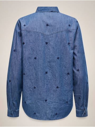 JDY Hemd in Medium Blue Denim