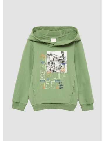 s.Oliver Sweatshirt in 7372_hellgrün