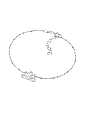 Elli Armband 925 Sterling Silber Lotusblume in Silber