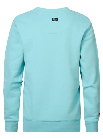 Petrol Industries Bequemer Sweater Coveify in Blau
