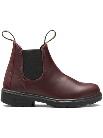 Blundstone Chelsea Boot "2592 Shiraz Leather (Kids)" in Rot