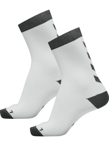 Hummel Hummel 2-Pack Socken Element Indoor Multisport Erwachsene Schnelltrocknend in WHITE/ASPHALT