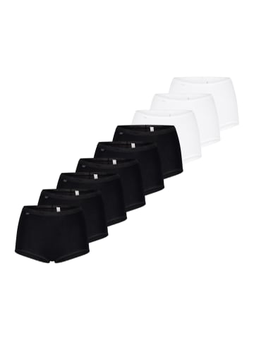 Sloggi Maxi Slip Basic+ in Schwarz / weiß