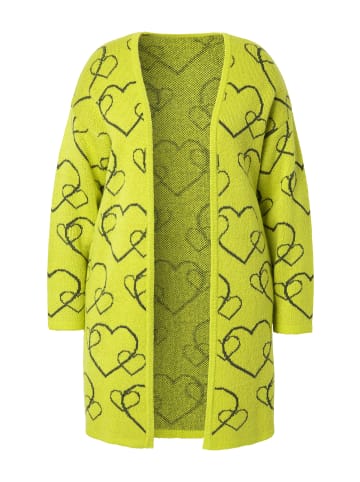 MIAMODA Strickjacke in limette