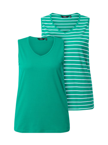 Ulla Popken Strick-Top in smaragd