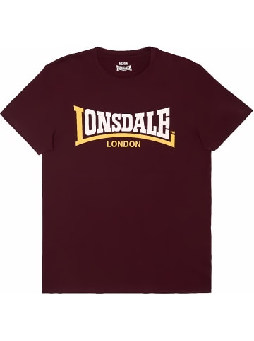 Lonsdale T-Shirt "Two Tone" in Rot