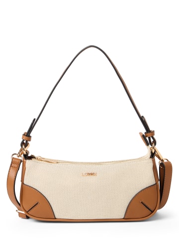 L.Credi Umhängetasche Rea in beige cognac - 0001