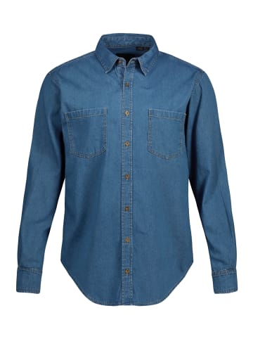 JP1880 Hemd in blue denim