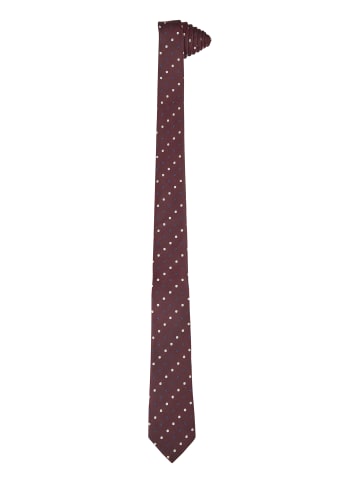 HECHTER PARIS Krawatte in oxblood