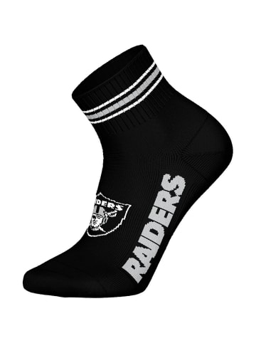NFL Freizeitsocken Las Vegas Raiders Quarter in WHT/MGR/BLK