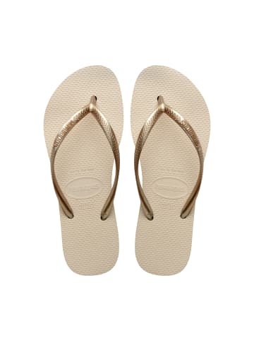 Havaianas Tong Slim Flatform Beige