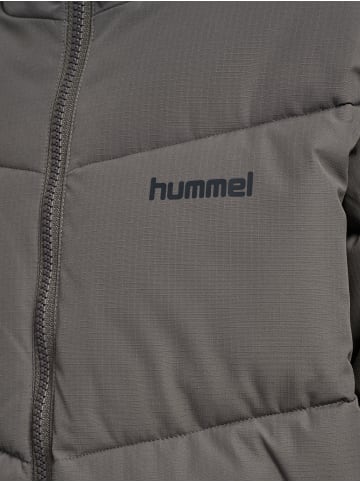 Hummel Reißverschluss Jacke Hmljr Puffer Kinder in DARK GULL GRAY