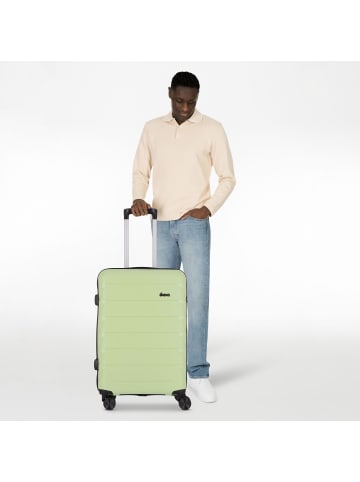 D&N Travel Line 4100 4 Rollen Trolley M 64 cm lime green
