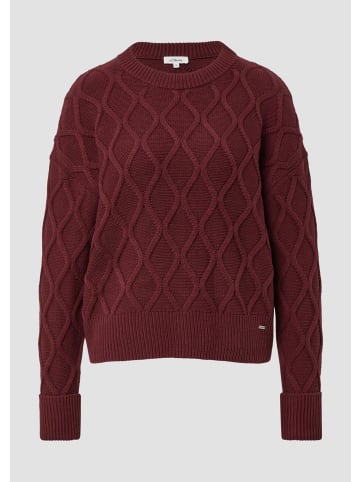 s.Oliver Strickpullover in 3902_bordeaux
