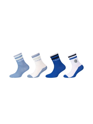 S. Oliver Reflektierende Kinder Socken 4er Pack 4er Pack originals in soft chambray