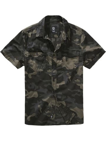 Brandit Hemd "Roadstar Shirt Short Sleeve" in Camouflage
