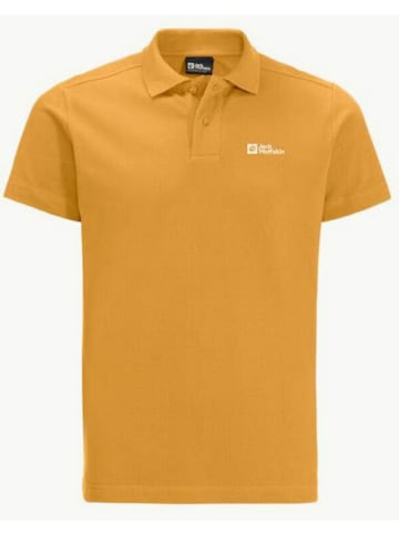 Jack Wolfskin Poloshirt ESSENTIAL POLO M in Gelb