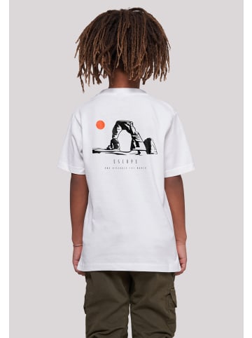F4NT4STIC T-Shirt Escape Discover the World Savannah in weiß