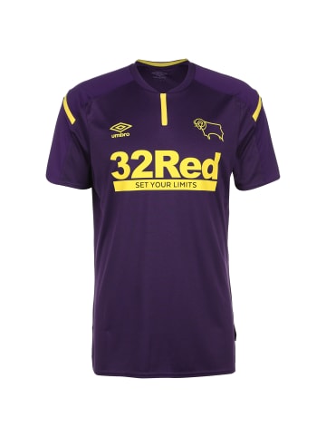 Umbro Fußballtrikot Derby County 21/22 3rd in lila / gelb