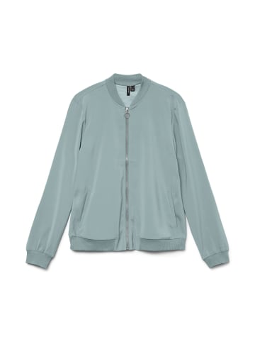Vero Moda Mantel in Gray Mist