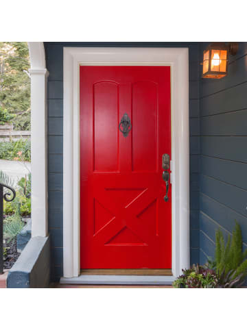 relaxdays 5 x Türklopfer in Braun