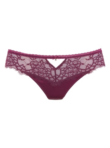 LASCANA String in bordeauxrot
