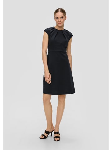 s.Oliver BLACK LABEL Kleid kurz in Schwarz