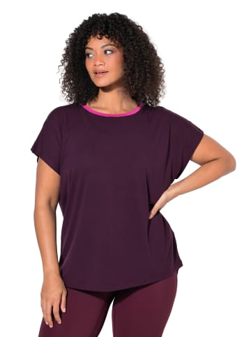 Ulla Popken Shirt in dunkle pflaume