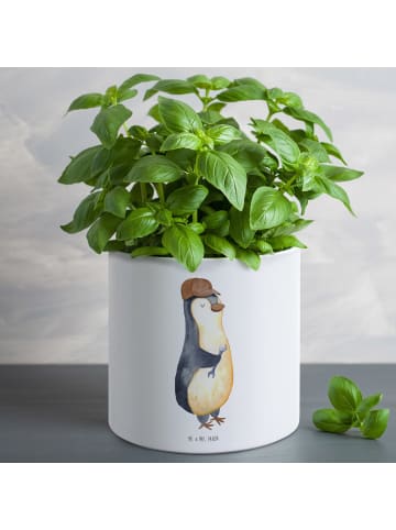 Mr. & Mrs. Panda Pflanzenkübel groß Wenn Papa es nicht repariere... in Weiß