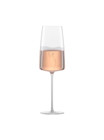Zwiesel Glas 2er Set Sektgläser leicht & frisch Simplify 407 ml in transparent