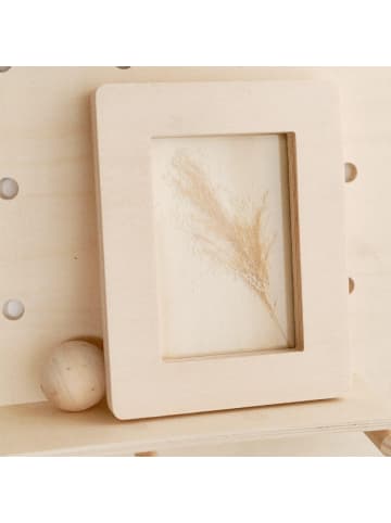 Today Bilderrahmen aus Holz Pure, für Foto in Beige, 15 x 10 cm